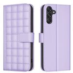 Custodia in pelle con struttura quadrata per Samsung Galaxy M55 M15 M62