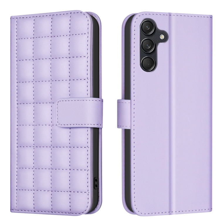 Custodia in pelle con struttura quadrata per Samsung Galaxy M55 M15 M62