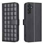 Custodia in pelle con struttura quadrata per Samsung Galaxy M55 M15 M62