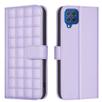 Custodia in pelle con struttura quadrata per Samsung Galaxy M55 M15 M62