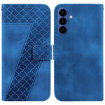 Custodia in pelle goffrata per Samsung Galaxy S26+ 5G con supporto