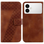 Custodia in pelle goffrata per Samsung Galaxy S26+ 5G con supporto