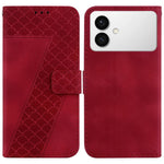 Custodia in pelle goffrata per Samsung Galaxy S26+ 5G con supporto