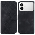 Custodia in pelle goffrata per Samsung Galaxy S26+ 5G con supporto