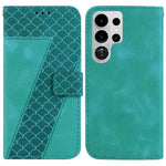 Custodia in pelle goffrata per Samsung Galaxy S26+ 5G con supporto