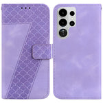 Custodia in pelle goffrata per Samsung Galaxy S26+ 5G con supporto