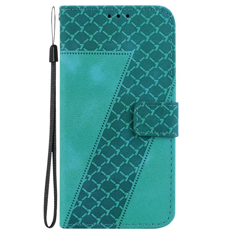 Custodia in pelle goffrata per Samsung Galaxy S26+ 5G con supporto