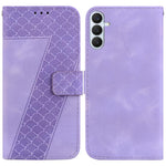 Custodia in pelle goffrata per Samsung Galaxy S26+ 5G con supporto
