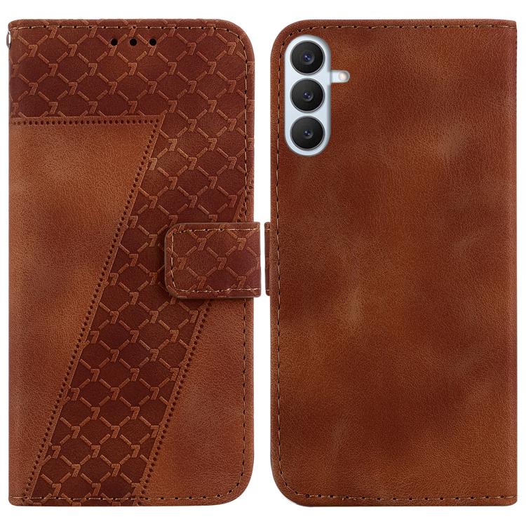 Custodia in pelle goffrata per Samsung Galaxy S26+ 5G con supporto