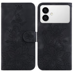 Custodia in pelle goffrata Giglio per Samsung Galaxy S26 5G