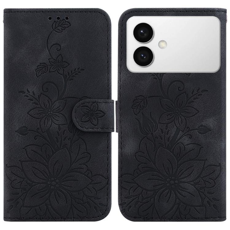Custodia in pelle goffrata Giglio per Samsung Galaxy S26 5G