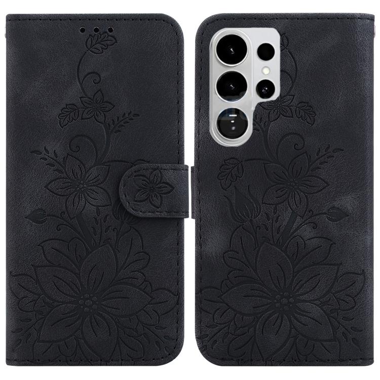 Custodia in pelle goffrata Giglio per Samsung Galaxy S26 5G