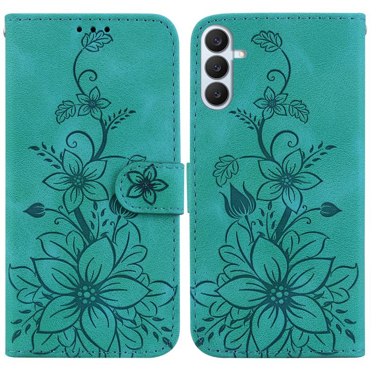 Custodia in pelle goffrata Giglio per Samsung Galaxy S26 5G