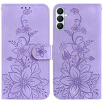 Custodia in pelle goffrata Giglio per Samsung Galaxy S26 5G