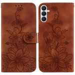 Custodia in pelle goffrata Giglio per Samsung Galaxy S26 5G