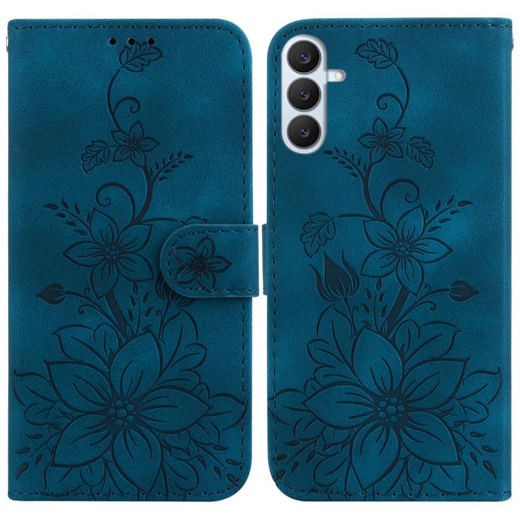 Custodia in pelle goffrata Giglio per Samsung Galaxy S26 5G