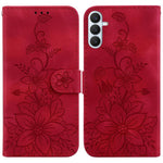 Custodia in pelle goffrata Giglio per Samsung Galaxy S26 5G