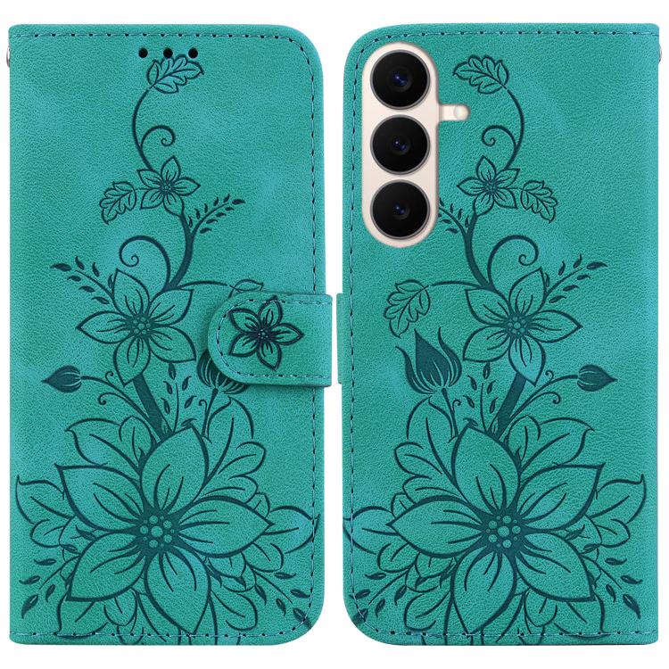 Custodia in pelle goffrata Giglio per Samsung Galaxy S26 5G