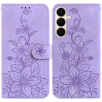 Custodia in pelle goffrata Giglio per Samsung Galaxy S26 5G