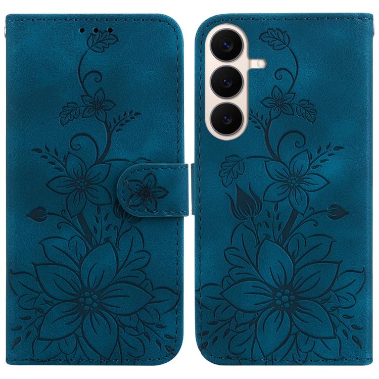 Custodia in pelle goffrata Giglio per Samsung Galaxy S26 5G