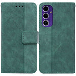 Custodia in pelle goffrata geometrica per Samsung Galaxy S25 Ultra 5G