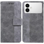 Custodia per telefono in pelle goffrata geometrica per Samsung Galaxy S26+ 5G