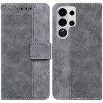Custodia per telefono in pelle goffrata geometrica per Samsung Galaxy S26+ 5G