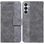 Custodia per telefono in pelle goffrata geometrica per Samsung Galaxy S26+ 5G