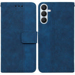 Custodia per telefono in pelle goffrata geometrica per Samsung Galaxy S26+ 5G