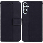 Custodia per telefono in pelle goffrata geometrica per Samsung Galaxy S26+ 5G
