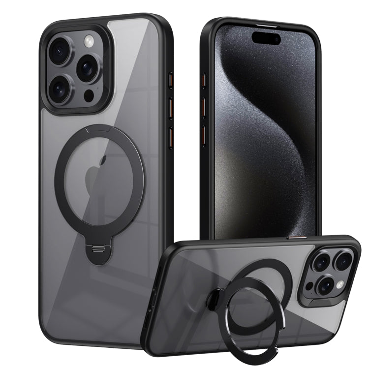 Custodia trasparente con anello magnetico per iPhone 16 Pro Max