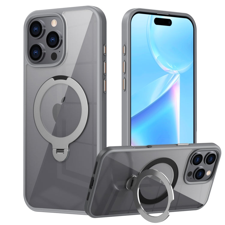 Custodia trasparente con anello magnetico per iPhone 16 Pro Max