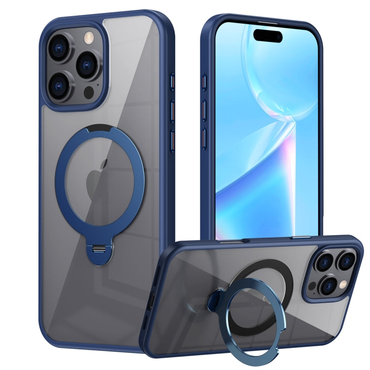 Custodia trasparente con anello magnetico per iPhone 16 Pro Max