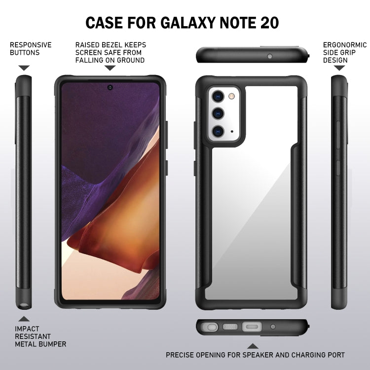 Custodia TPU e PC Iron Man per Samsung Galaxy Note20