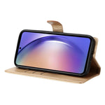 Custodia in pelle con farfalle e fiori per Samsung Galaxy S24 e S25 Edge 5G