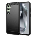 Custodia TPU con texture fibra di carbonio per Samsung Galaxy S25 Ultra 5G