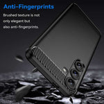 Custodia TPU con texture fibra di carbonio per Samsung Galaxy S25 Ultra 5G