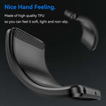 Custodia TPU con texture fibra di carbonio per Samsung Galaxy S25 Ultra 5G