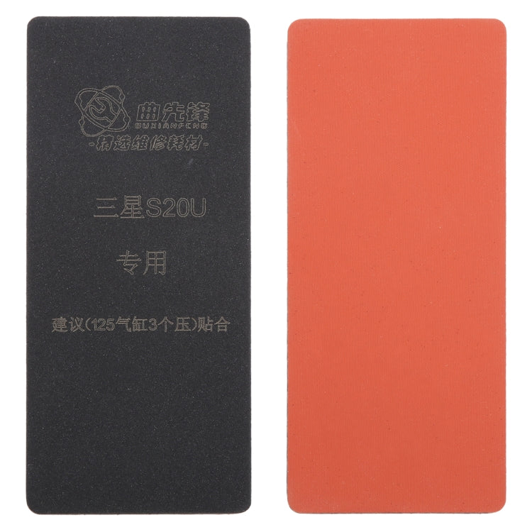 Tappetino per incollare schermi curvi Samsung Galaxy S20 Ultra