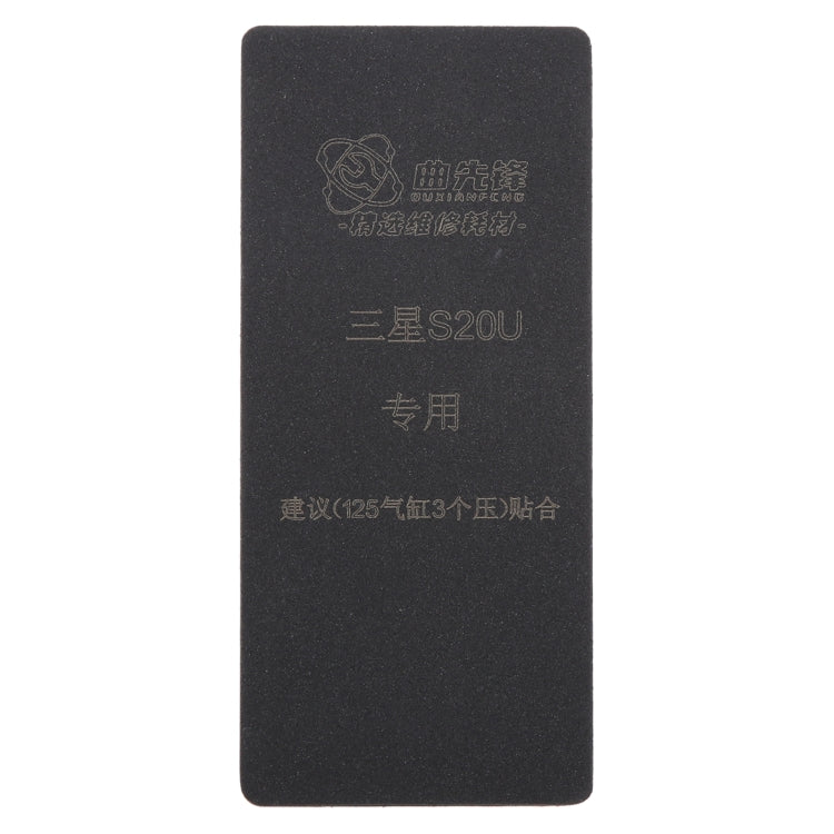 Tappetino per incollare schermi curvi Samsung Galaxy S20 Ultra
