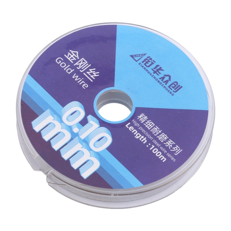Filo diamantato per separazione schermo LCD 0,1mm 100m
