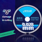 Filo diamantato per separazione schermo LCD 0,1mm 100m