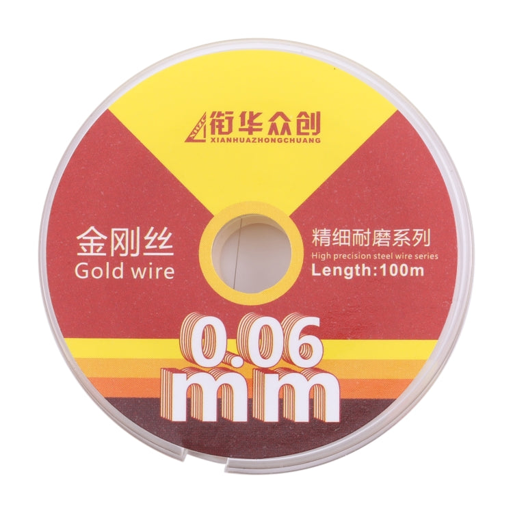Filo diamantato per separazione schermo LCD 0,1mm 100m