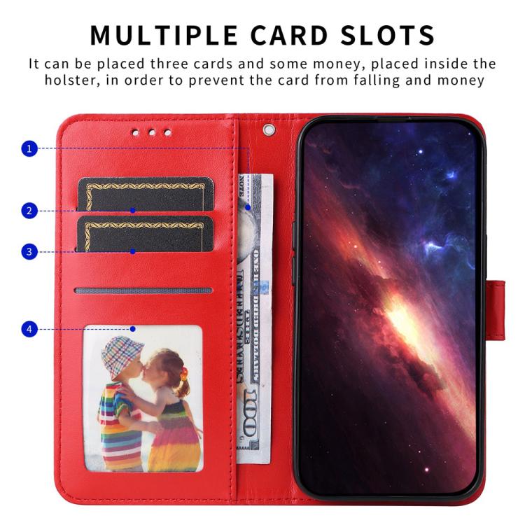 Custodia in pelle con stampa girasole per Galaxy S26 FE 5G
