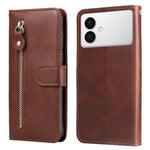 Custodia in pelle con cerniera per Galaxy S26 5G e S25 5G