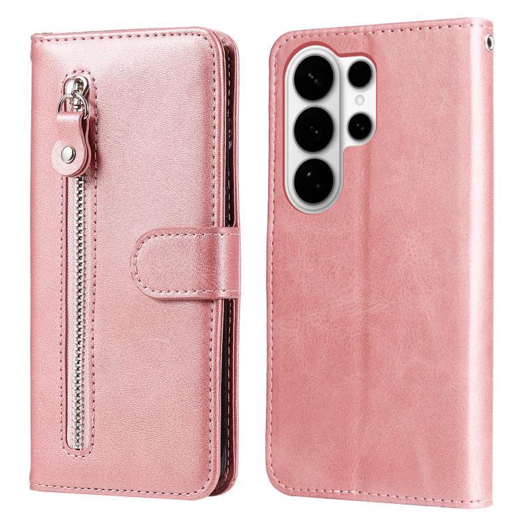Custodia in pelle con cerniera per Galaxy S26 5G e S25 5G
