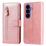 Custodia in pelle con cerniera per Galaxy S26 5G e S25 5G