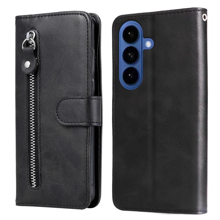 Custodia in pelle con cerniera per Galaxy S26 5G e S25 5G