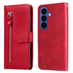 Custodia in pelle con cerniera per Galaxy S26 5G e S25 5G