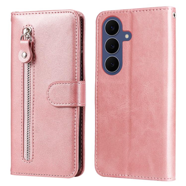 Custodia in pelle con cerniera per Galaxy S26 5G e S25 5G